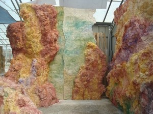 faux rochers aquarium